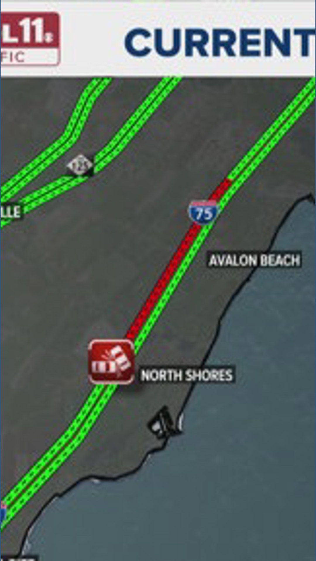 TRAFFIC ALERT | Crash reported on I-75 south in Monroe County | wtol.com