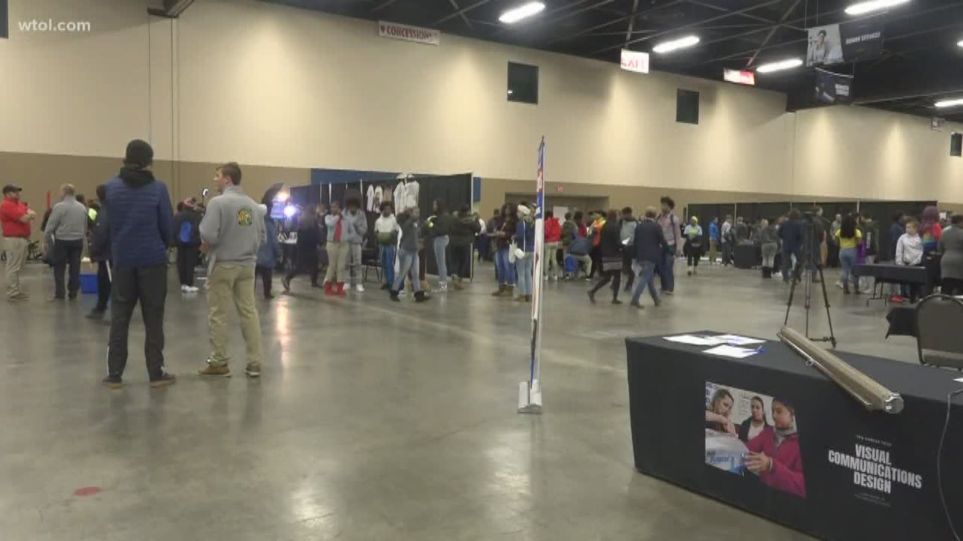 Having to choose a career in middle and high school is not easy for everyone. That's why Toledo Public Schools is holding its career expo.