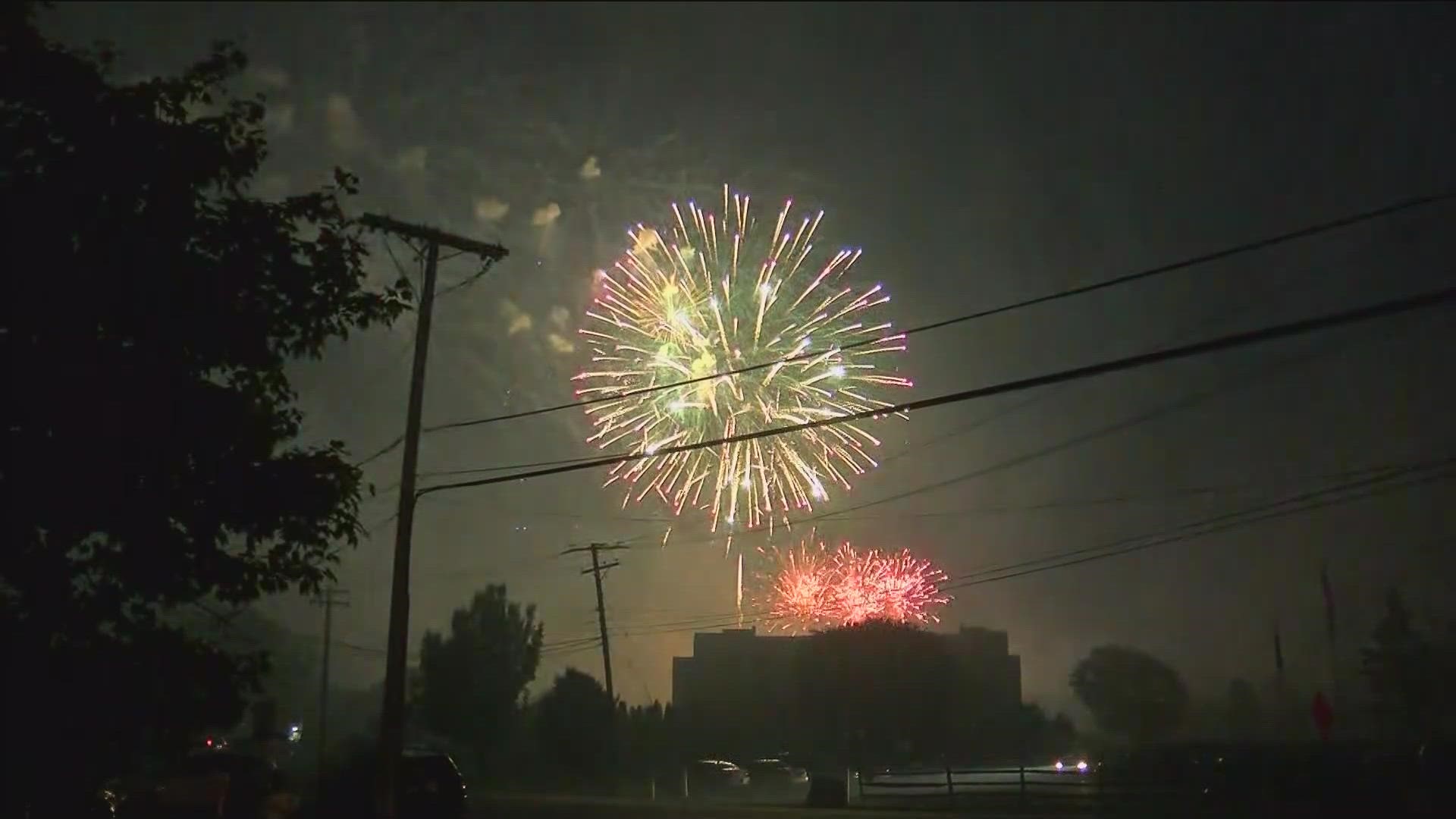Patrons at participating restaurants have the chance to round up their bill to the nearest dollar to raise portions of the $14,000 needed for fireworks.
