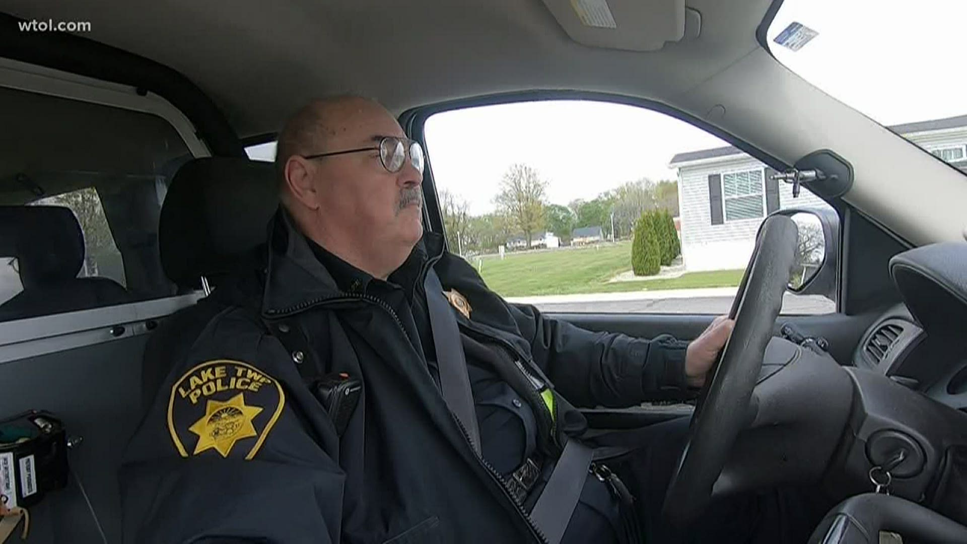 63-year-old Ron Craig has spent his life helping others and taking on different roles as a first responder.  Now, in retirement, he volunteers with Lake Twp. PD.