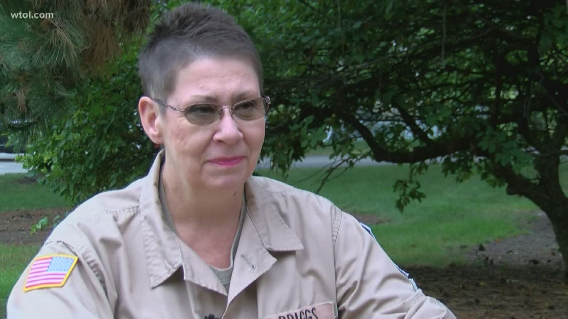 Anita Benning is a registered nurse at U.M. Mott Children's hospital by day. She also responds to disaster scenes to treat patients.