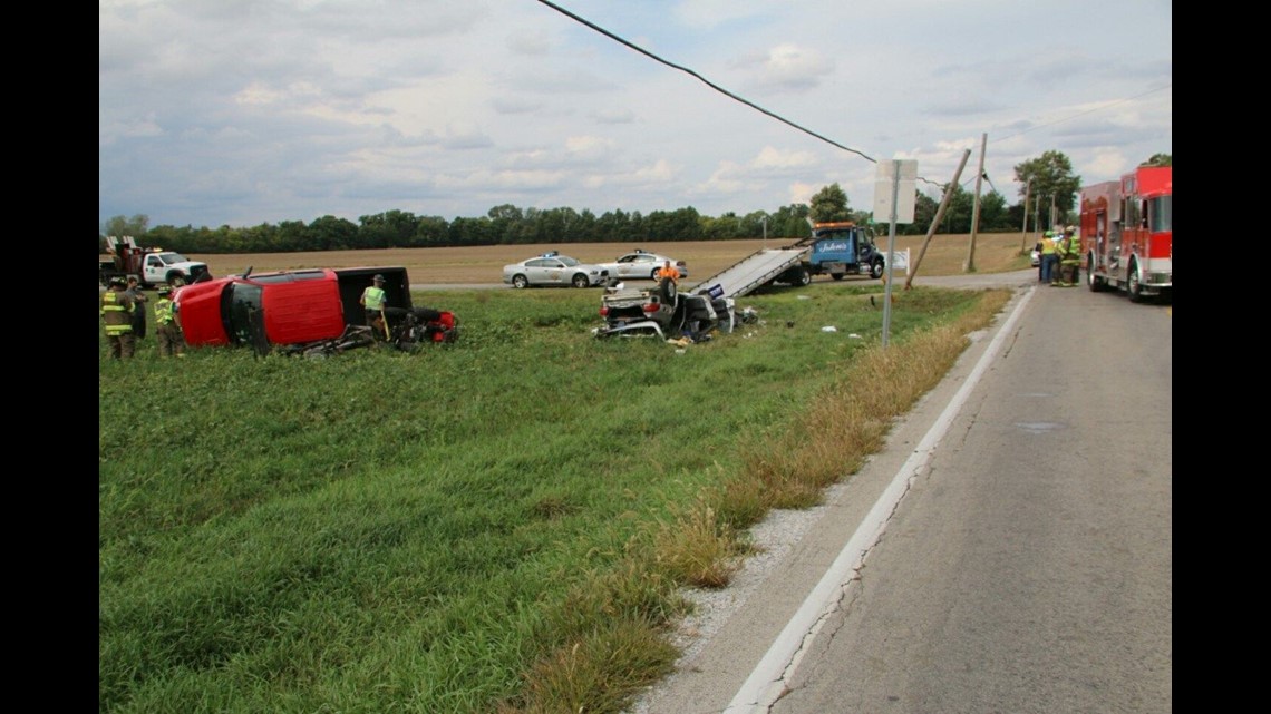 16yearold killed in Seneca County crash; 3 others injured