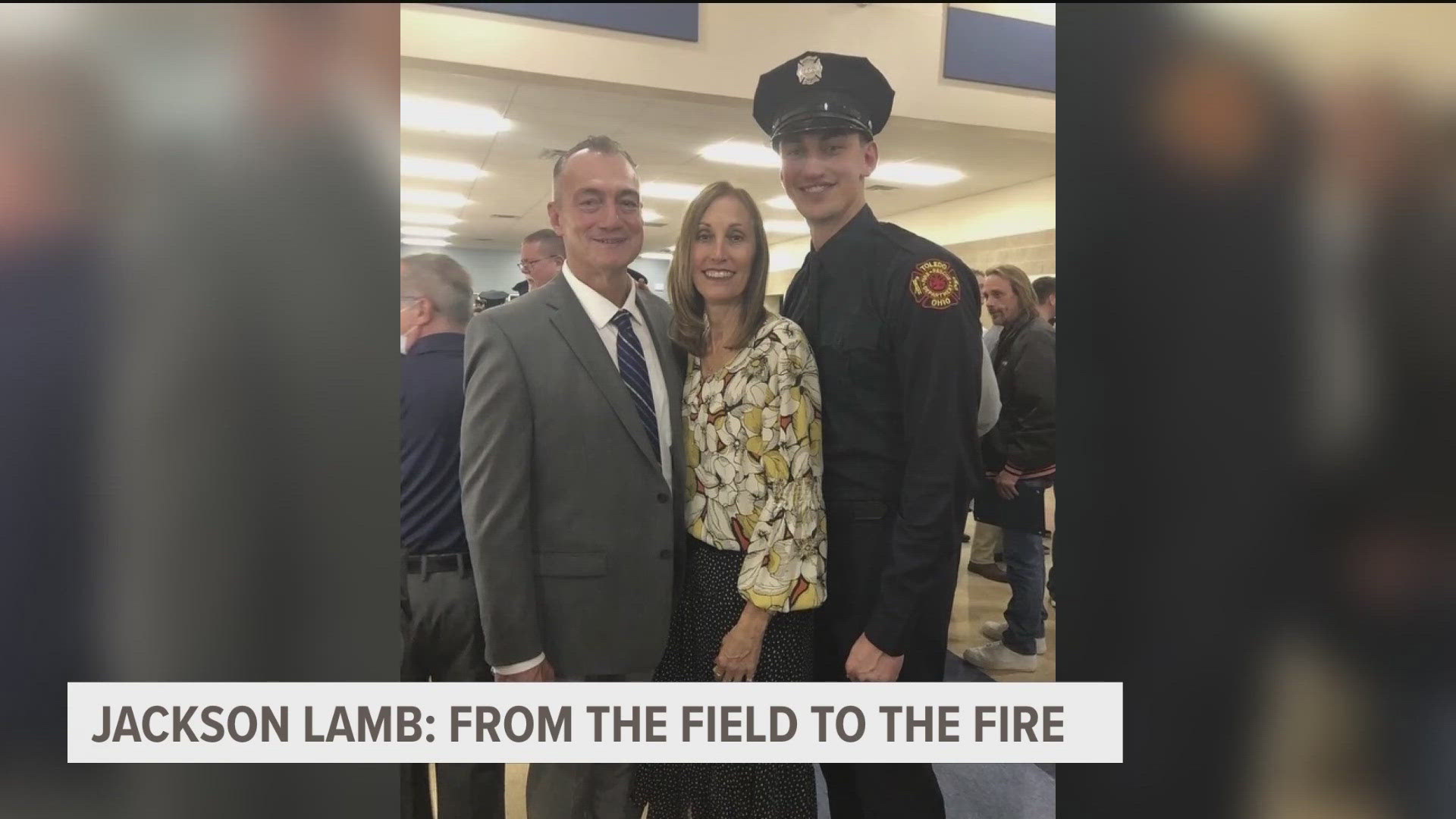 Jackson Lamb took his baseball talents to the University of Michigan hoping to play pro. But as fate would have it, he now serves in the Toledo Fire Department.