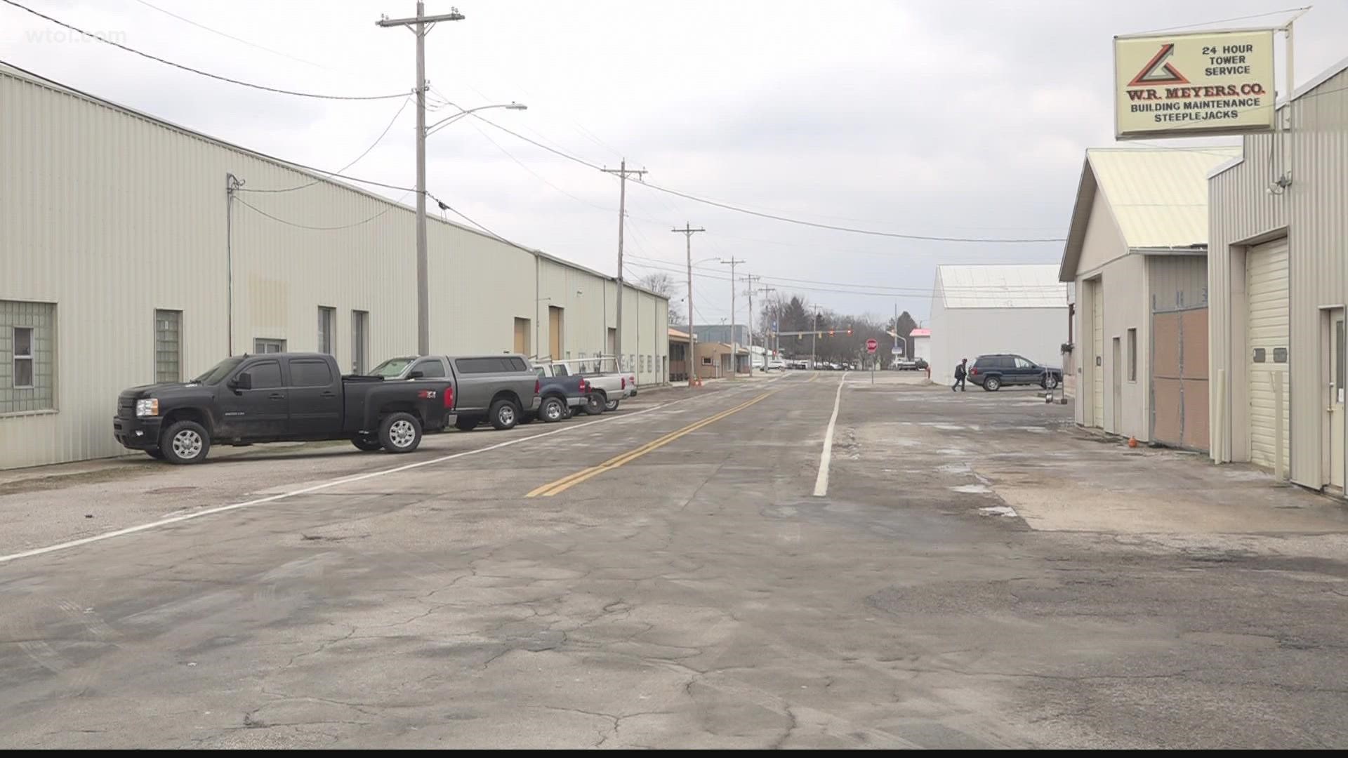 Along with repaving and adding street-side parking, the city is also using an ODOT grant to extend a bike path from west of town into downtown at Front Street