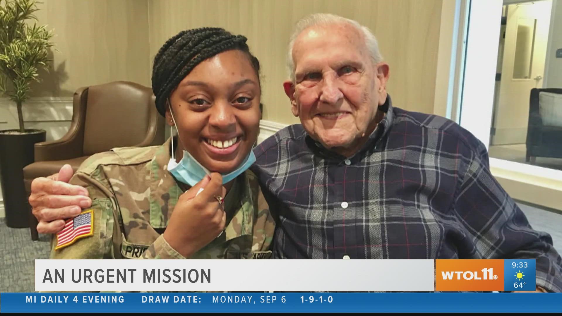 An Ohio WWII veteran took on an urgent mission more than a decade ago - and it just paid off. Grab the tissues for this one!