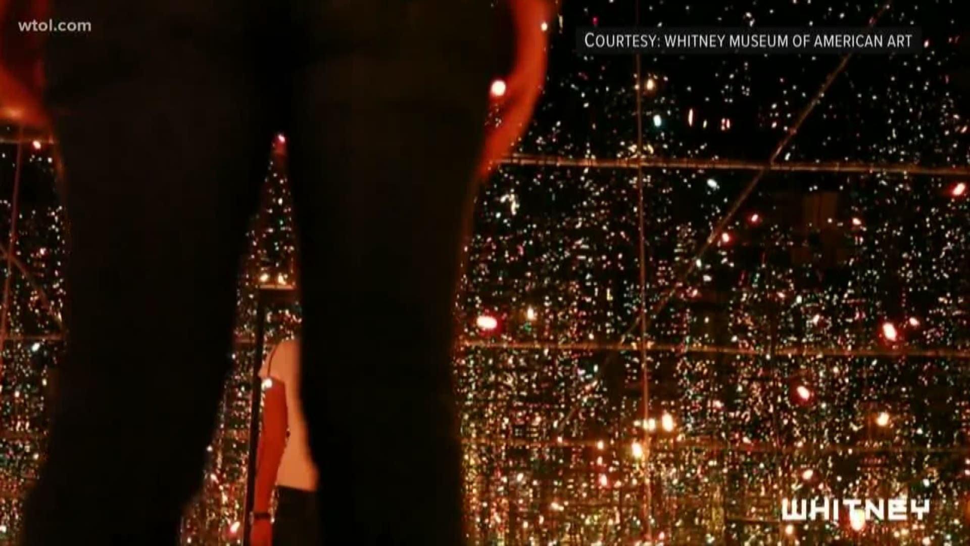 Twinkling lights highlight an artist's obsession and mesmerize viewers.