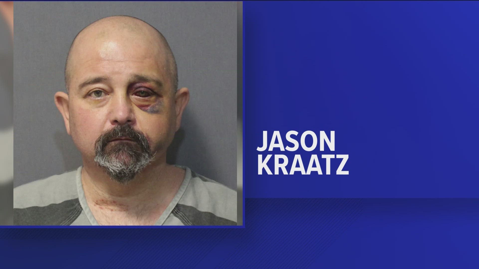 Jason Kraatz, 48, was arrested Tuesday for allegedly stabbing another person multiple times on March 20 in the 7900 block of N. Dixie Highway in Berlin Township.