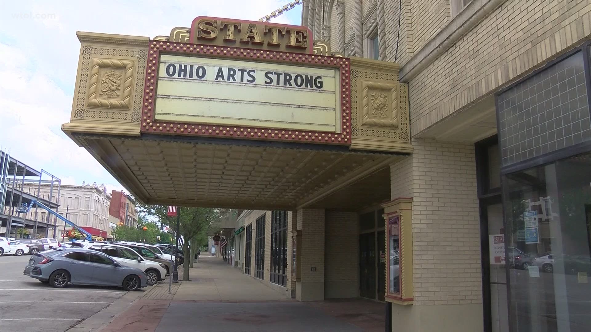 There's still no timetable on reopening, but rebuilding is moving along for the historic Sandusky State Theatre.