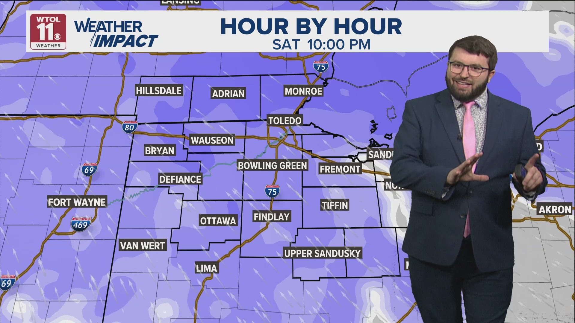 Weather impact alert: The first snowstorm of the season | WTOL 11 ...