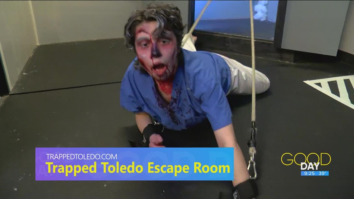 Tame a zombie, solve an escape room at Trapped Toledo | Good Day on WTOL 11