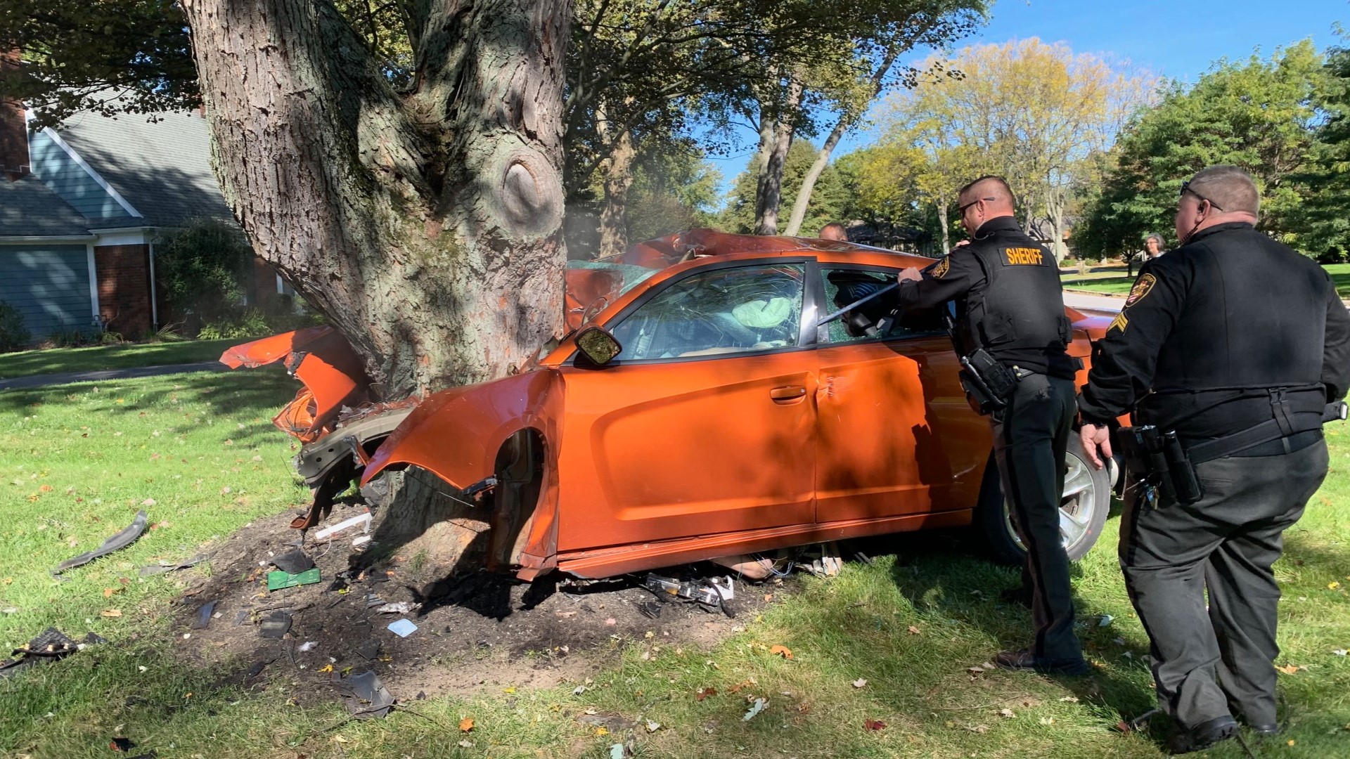 Car crash in monclova township friday wtol