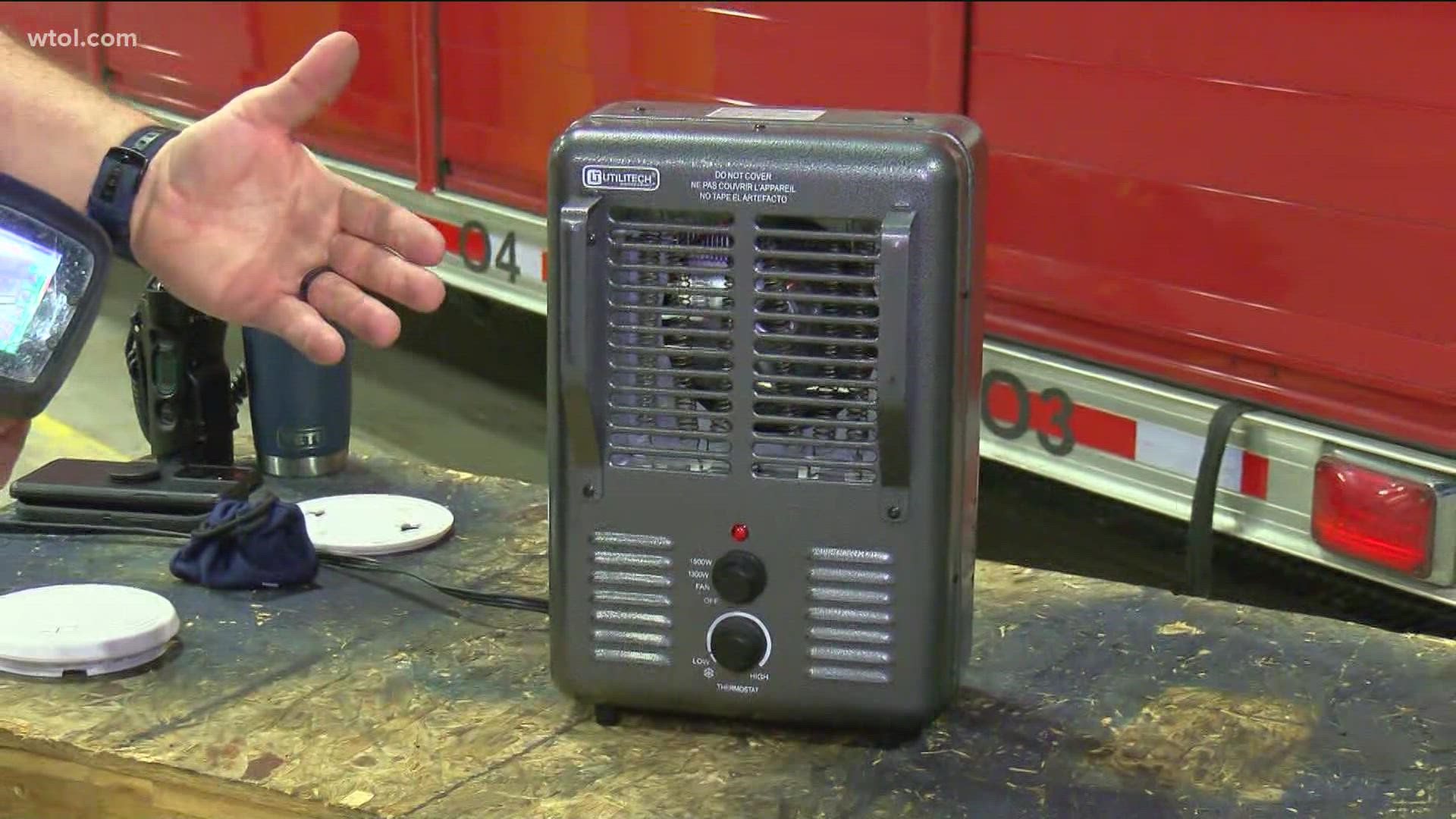 The Toledo Fire department shows us the importance of smoke detectors, and how to use space heaters with proper safety precautions.