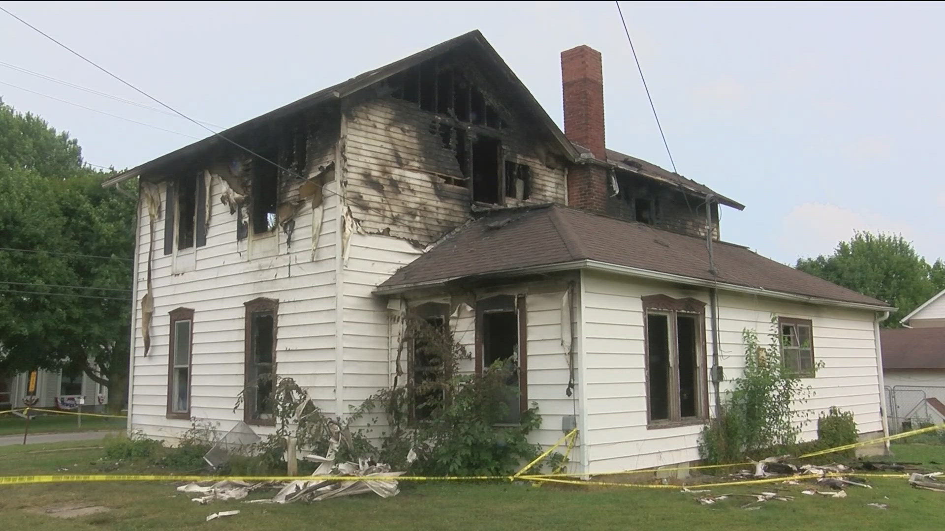 Neighbors who witnessed the tragic fire in the small village of Fayette say it is something they will never forget.