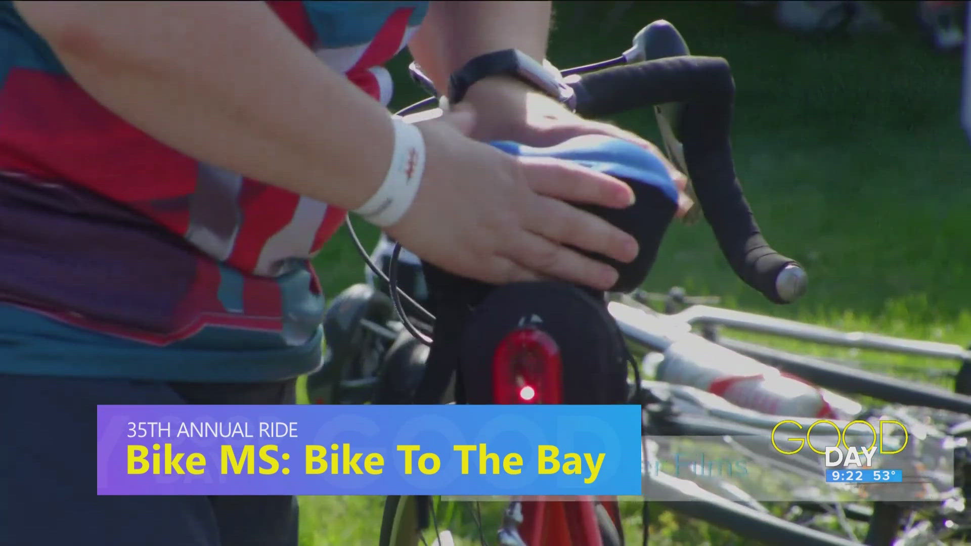 Julie Legget talks the 35th annual Bike the the Bay, an event on June 8 and 9 supporting multiple sclerosis research.