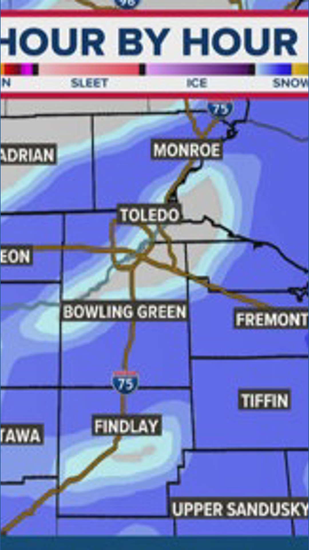 Winter storm: Snow totals, timing in Toledo | WTOL 11 Weather Impact ...