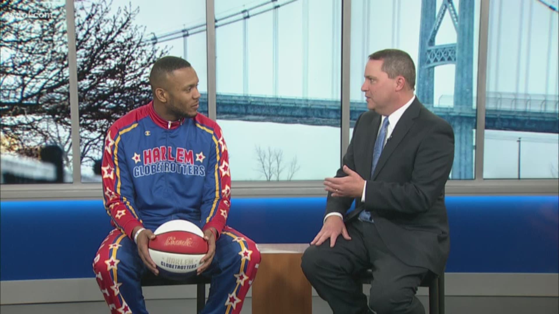 Animal Hyche of the Harlem Globetrotters talks about how he got his start and how you can watch them perform at the Huntington Center on Dec. 30th!