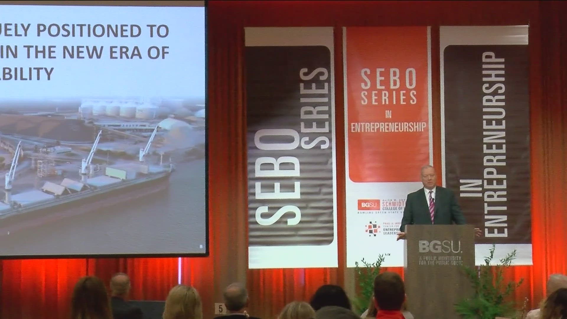 Bowling Green State University held its 17th annual Sebo Series in Entrepreneurship on Friday, allowing business experts to gather and discuss new innovations.