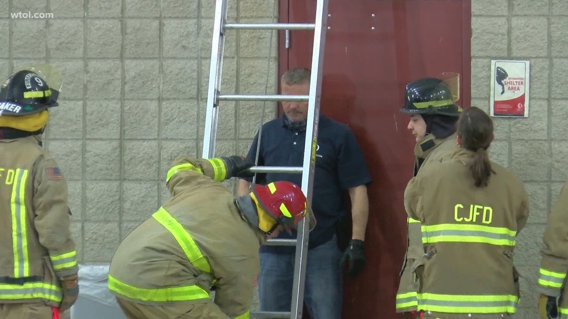 The program aims to prepare high school students for a career in local law enforcement or firefighting and EMS.