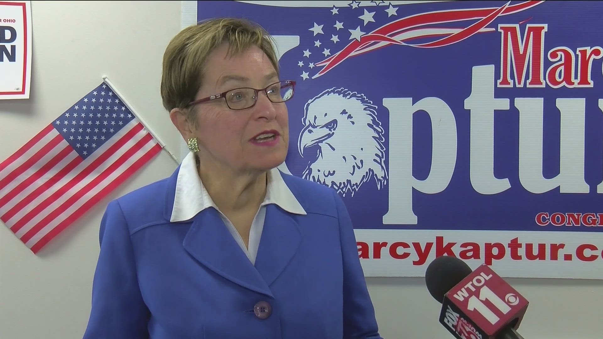 Incumbent Democrat Marcy Kaptur has retained her U.S. House seat, according to certified election results and AP, but Derek Merrin could choose to pay for a recount.