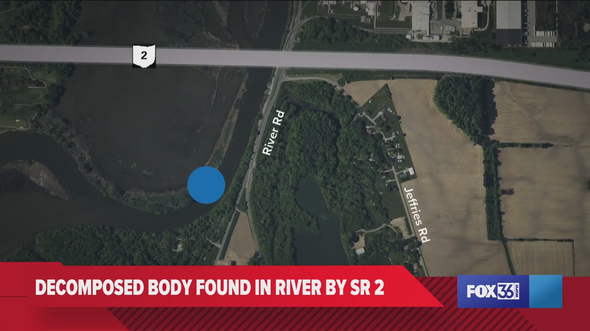 The Erie County Sheriff says the body was found about 1000 feet south of the State Route 2 bridge.