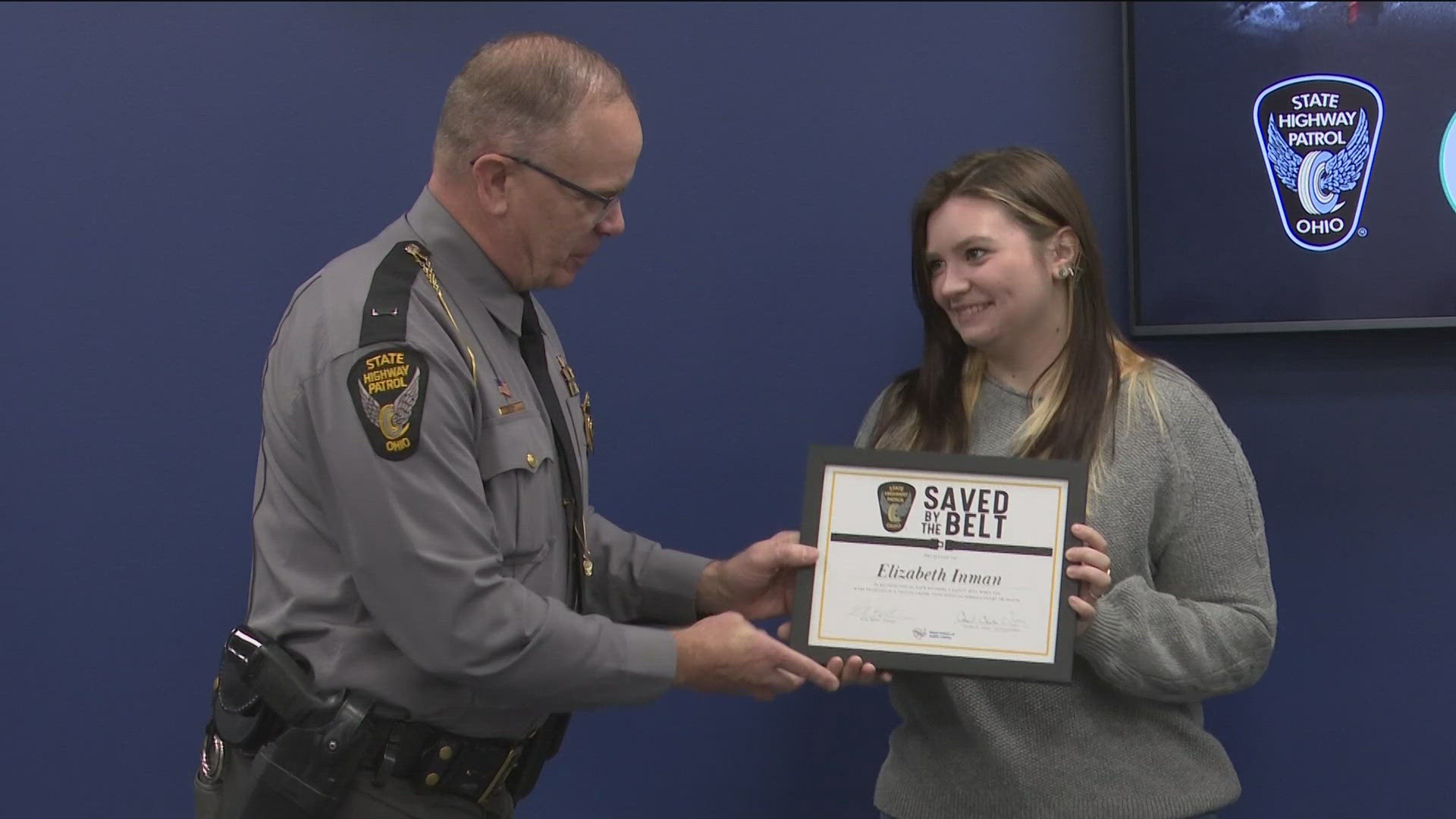 The Saved By the Belt Program recognizes drivers who have been in car crashes where seatbelts were used, preventing a much worse outcome.