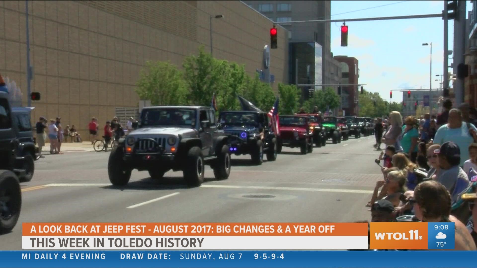 Let's take a look at Jeep Fest in this week's trip through Toledo History.