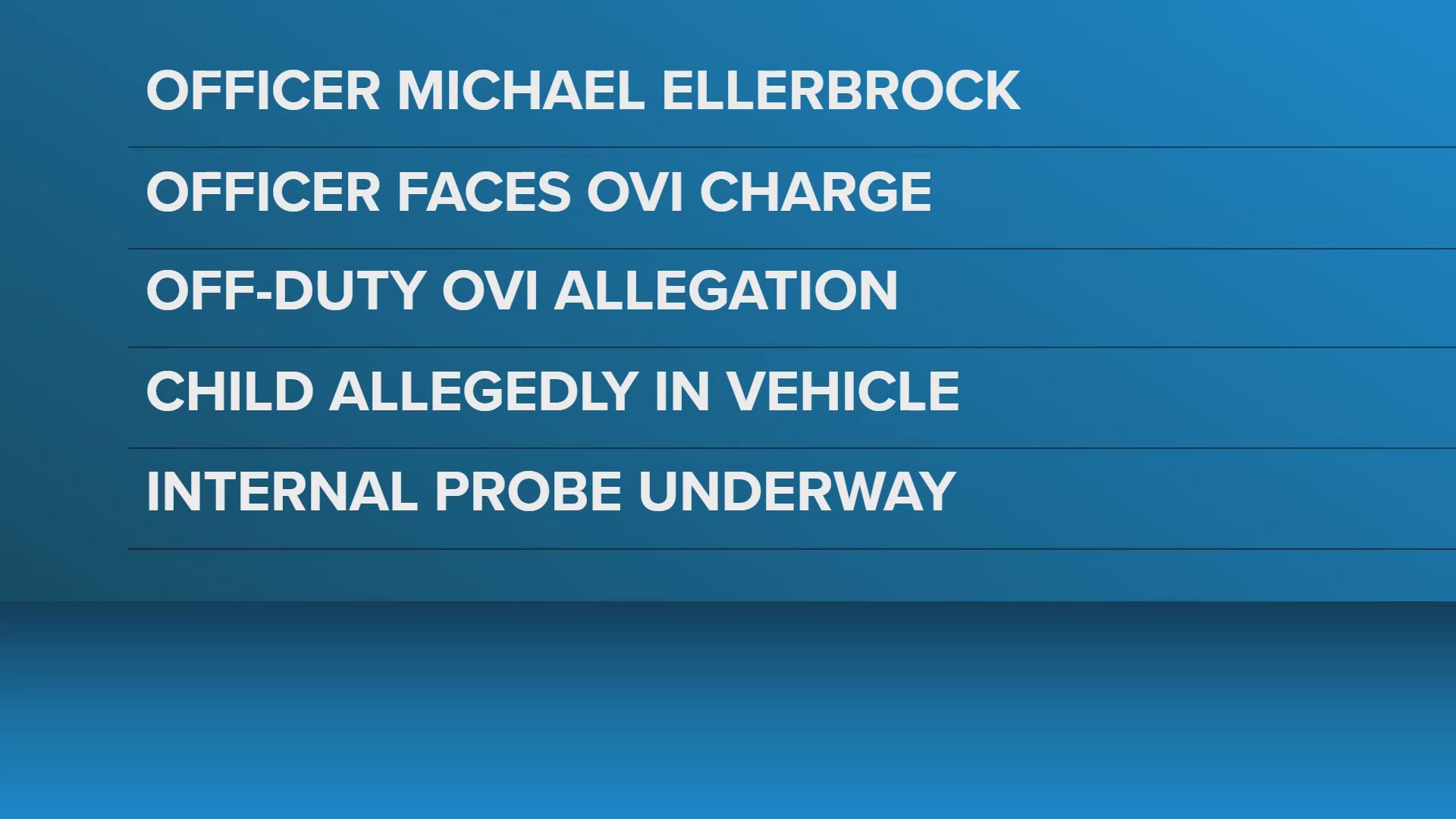 Toledo officer faces charges after alleged OVI with minor in car | wtol.com
