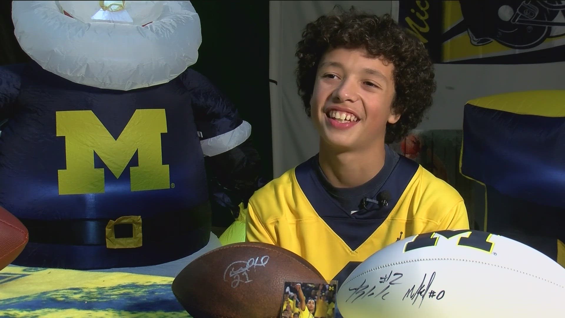 Meet Michigan football superfan Hayden Salsbury