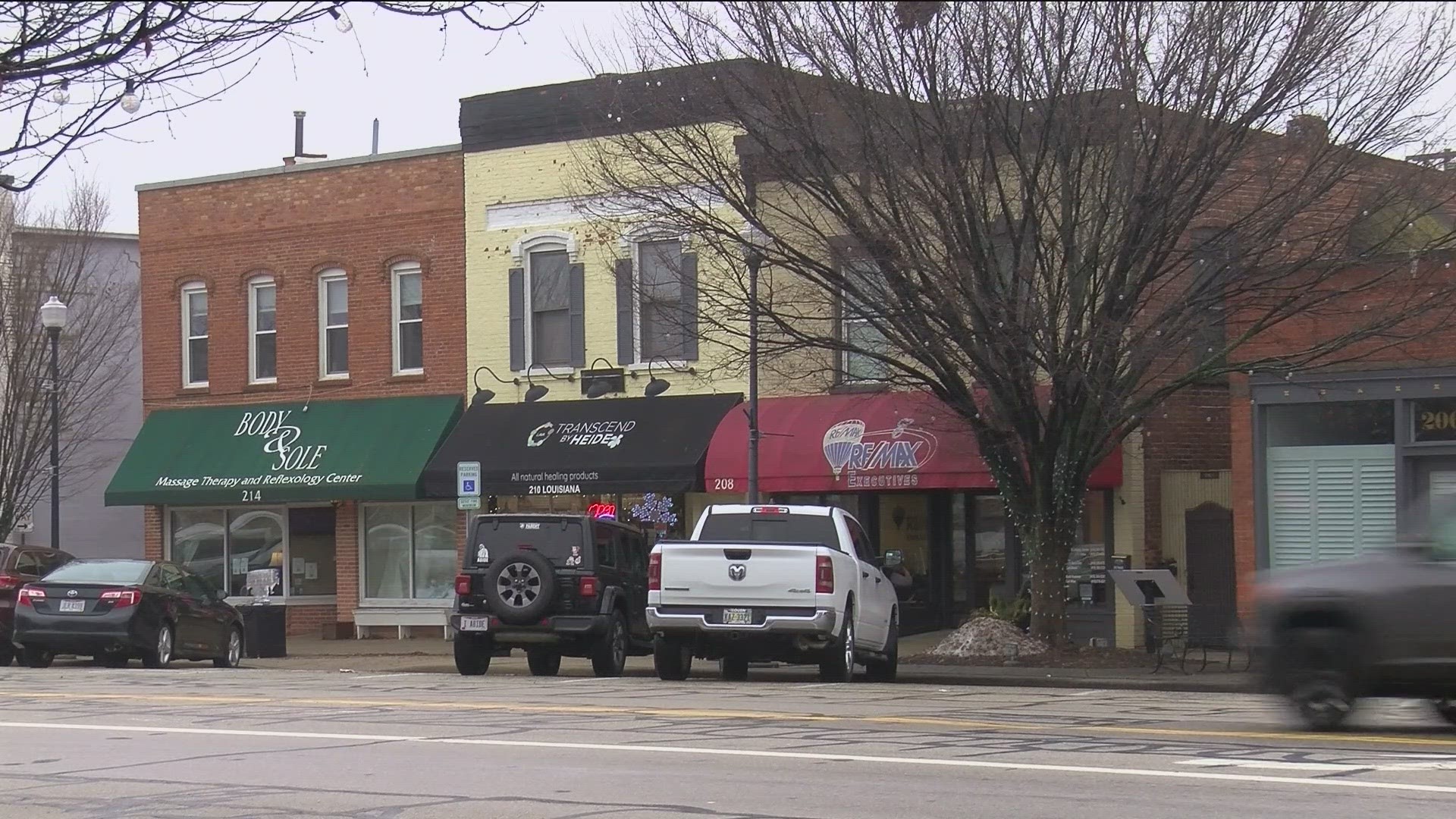 Some of the improvements include upgrades to roads, sidewalks and the addition of ramps and rails.