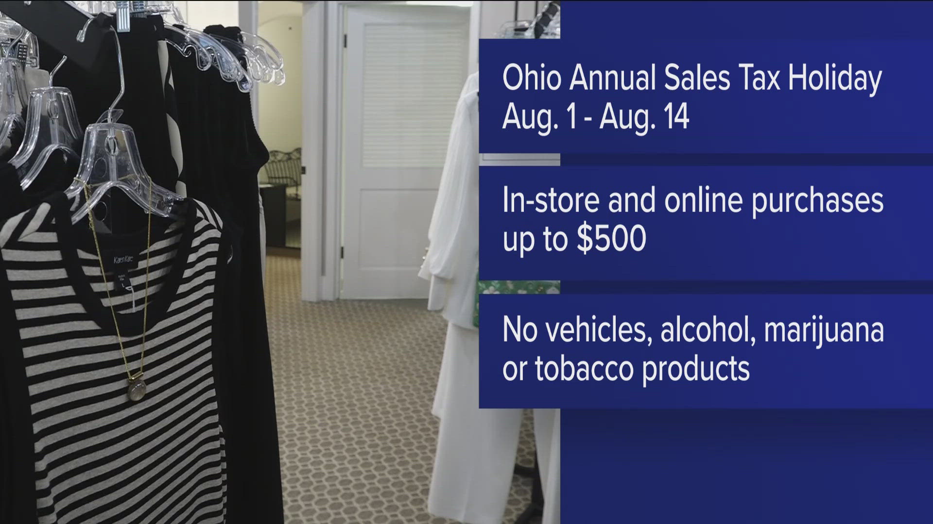 Purchases up to $500 in-store or online apply, though some items are excluded. 