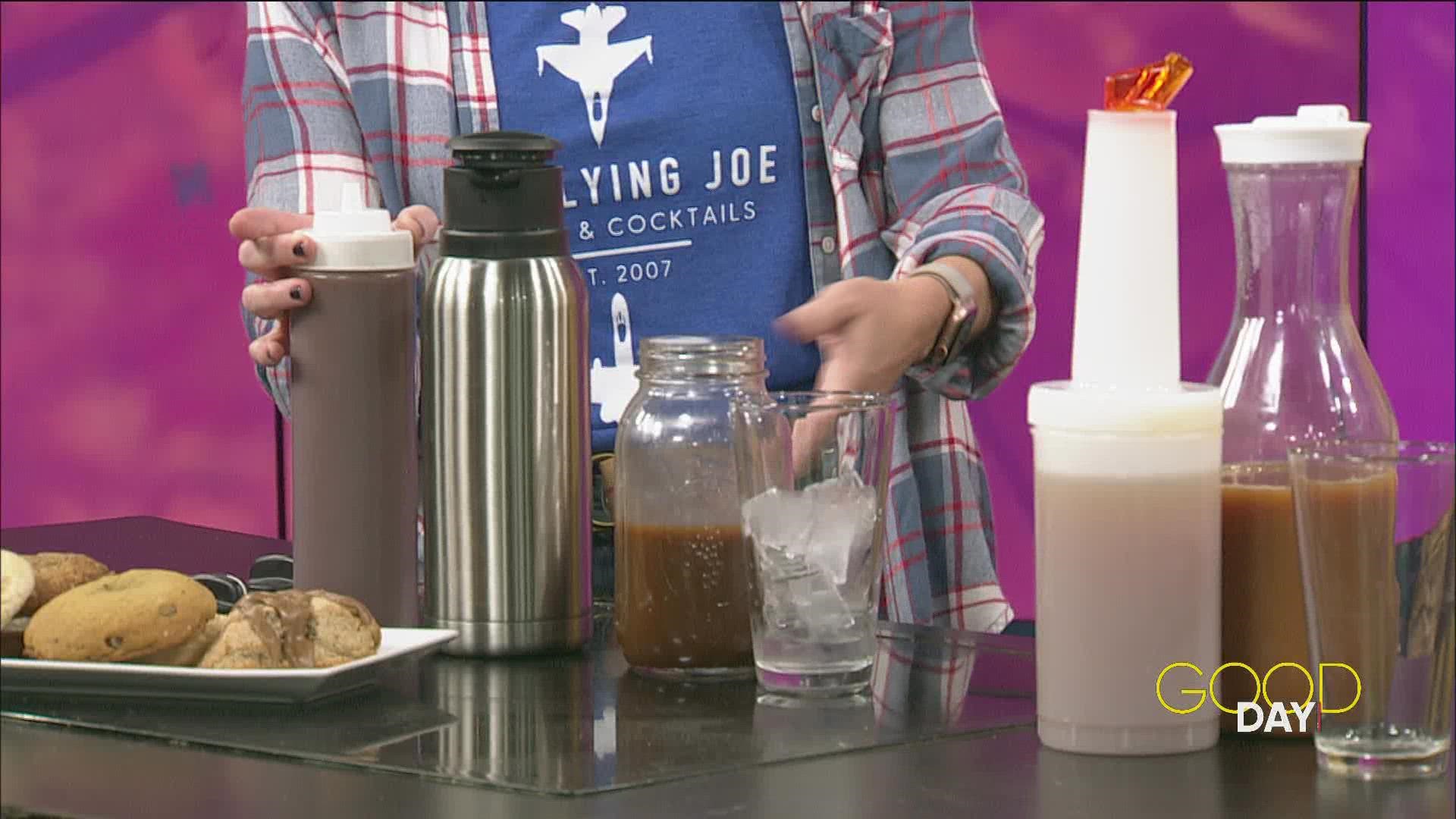 Becky Ohm of Flying Joe joins Good Day in making seasonal coffee drinks and pastries during Pumpkin Spice Week!
