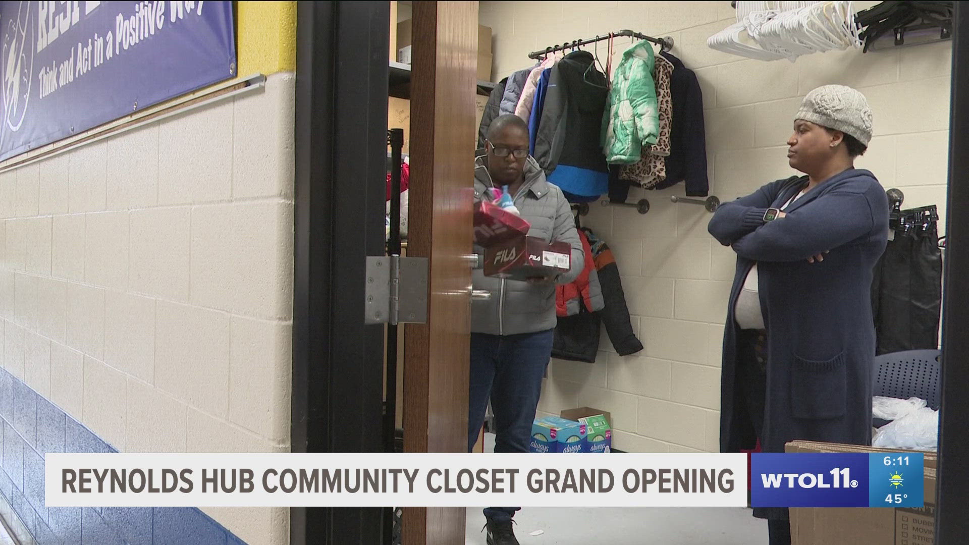 Reynolds Elementary School is home to just one of Toledo Public Schools' Community Hubs.