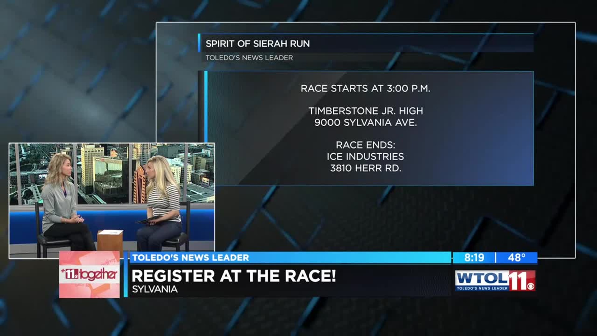 Spirit of Sierah Run takes places this Saturday