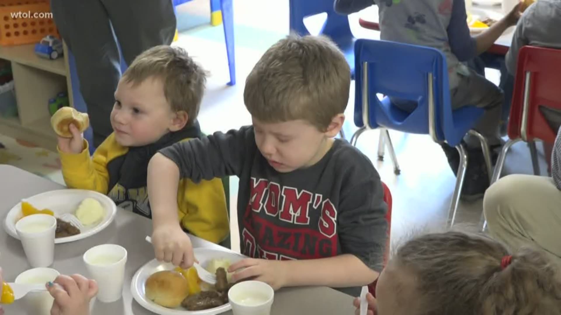 Five local daycares in the Toledo area are partners with the Children's Hunger Alliance.