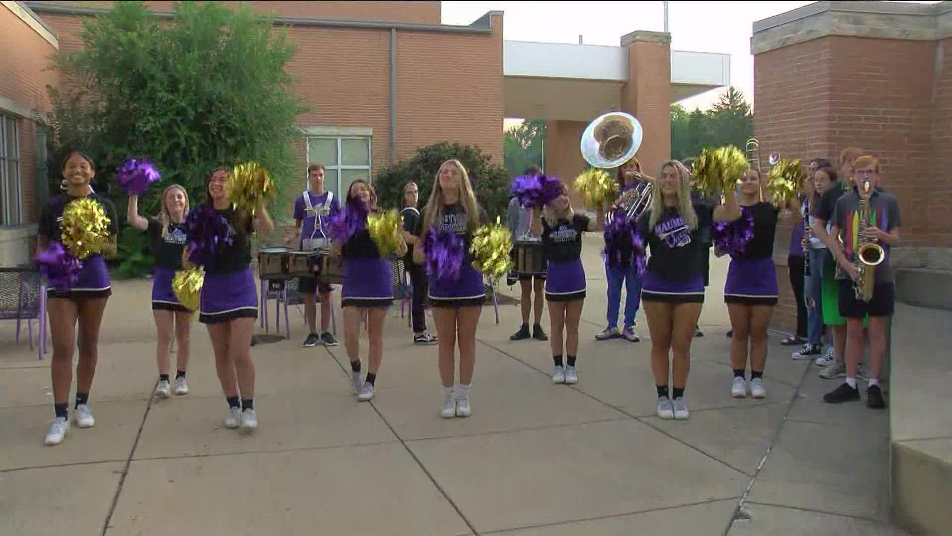 Our Zeinab Cheaib visits Maumee High School as they celebrate the first week of classes.