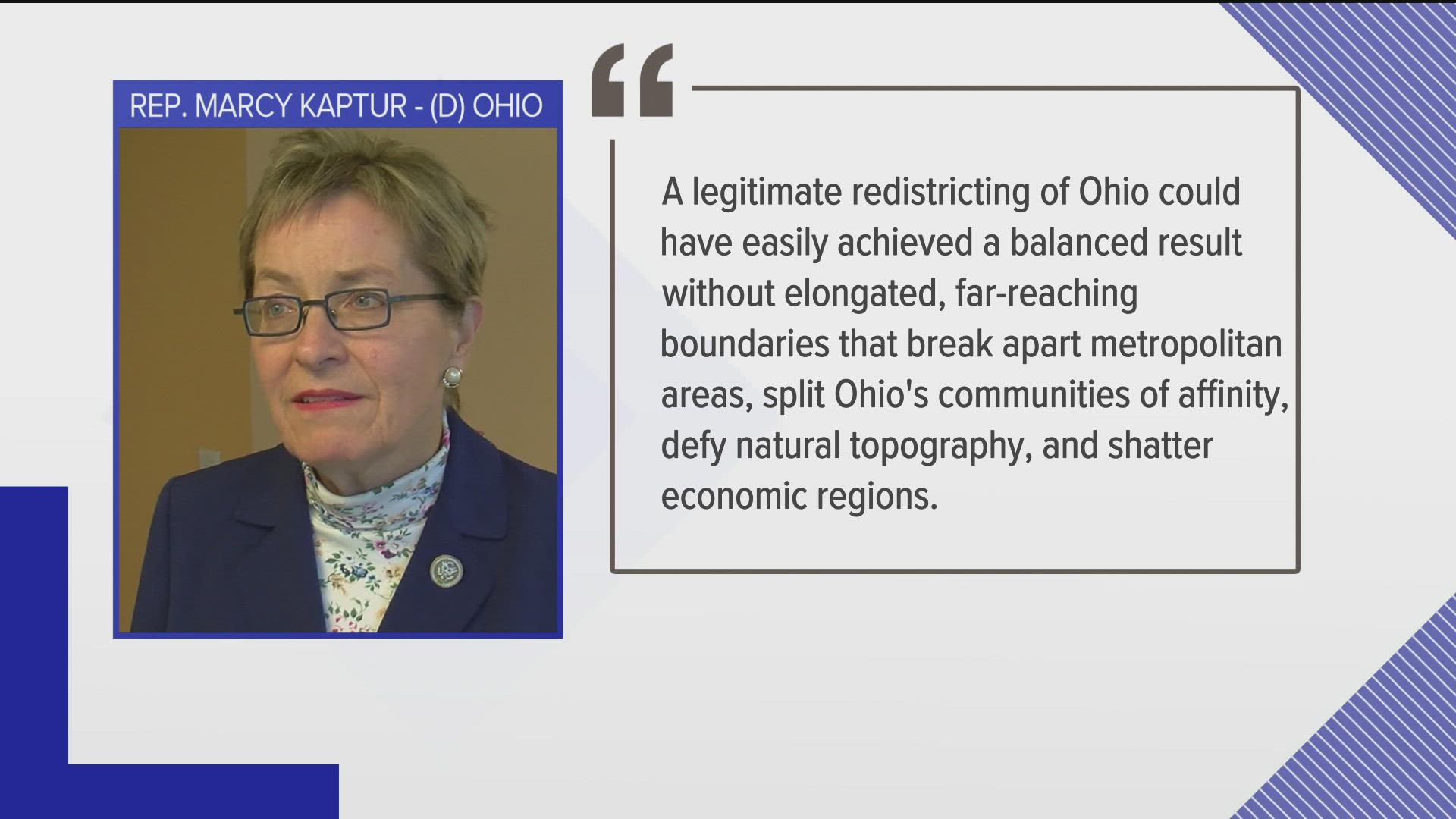 New congressional district map presented to Ohio legislature; Democrats