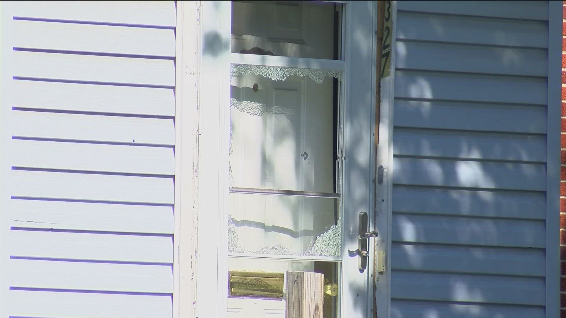 Police said the west Toledo home was hit by several bullets after a drive-by shooting around 9 a.m.