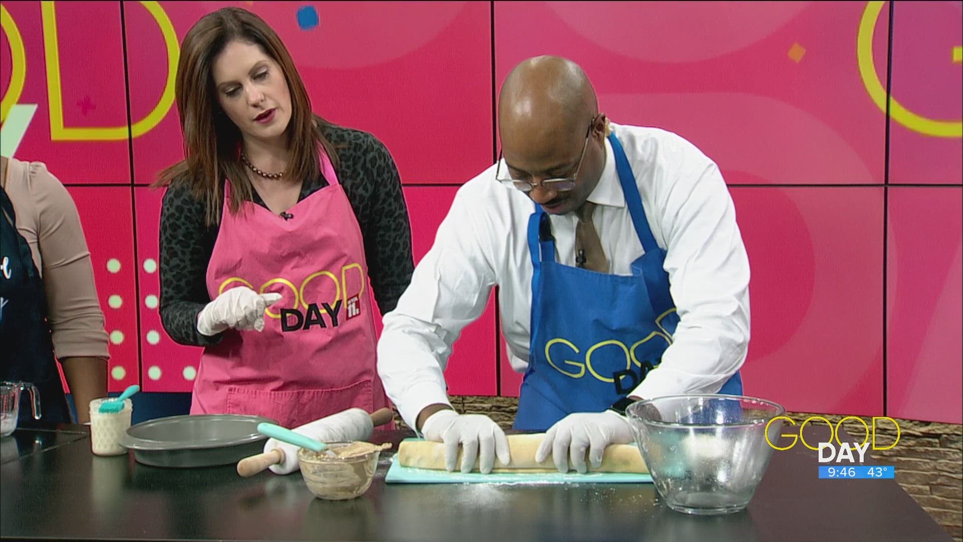 Brianna Stewart of Jera's Heavenly Sweet shows how to whip up some delicious sweet potato butter pecan cinnamon rolls.