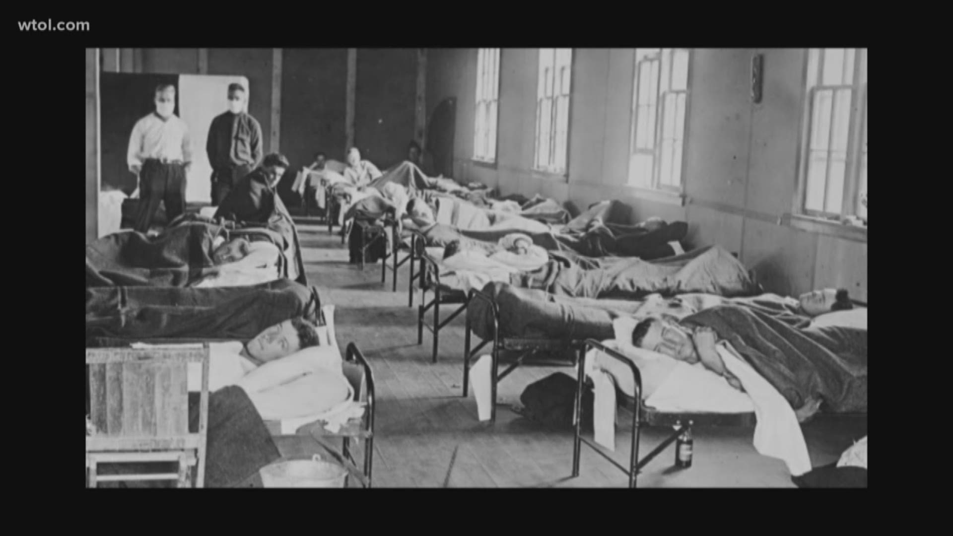 The Spanish flu ravaged Toledo and the rest of the world in 1918, killing some of its victims within hours of symptoms first appearing.