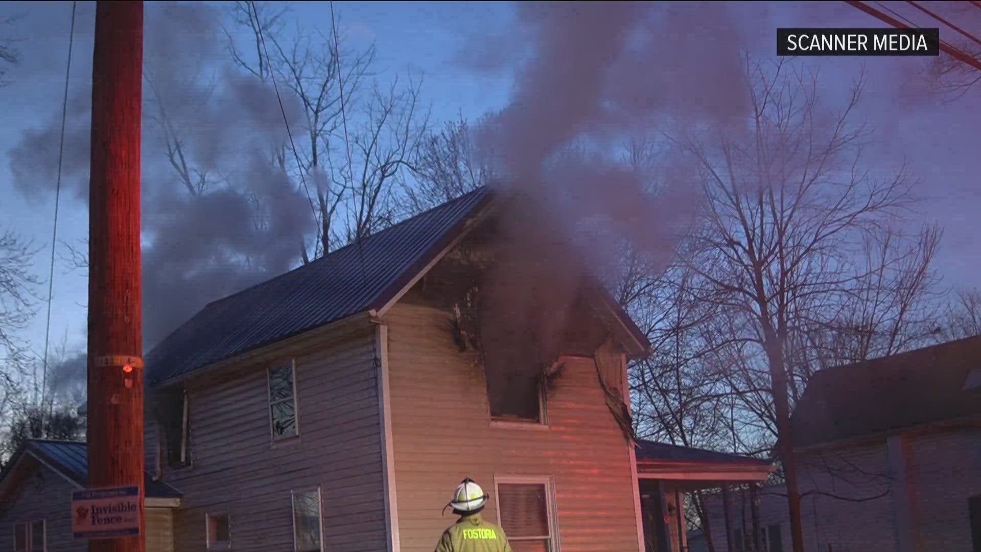 The Fostoria Fire Division was able to get the upstairs fire under control quickly but not before it caused significant damage to the home.