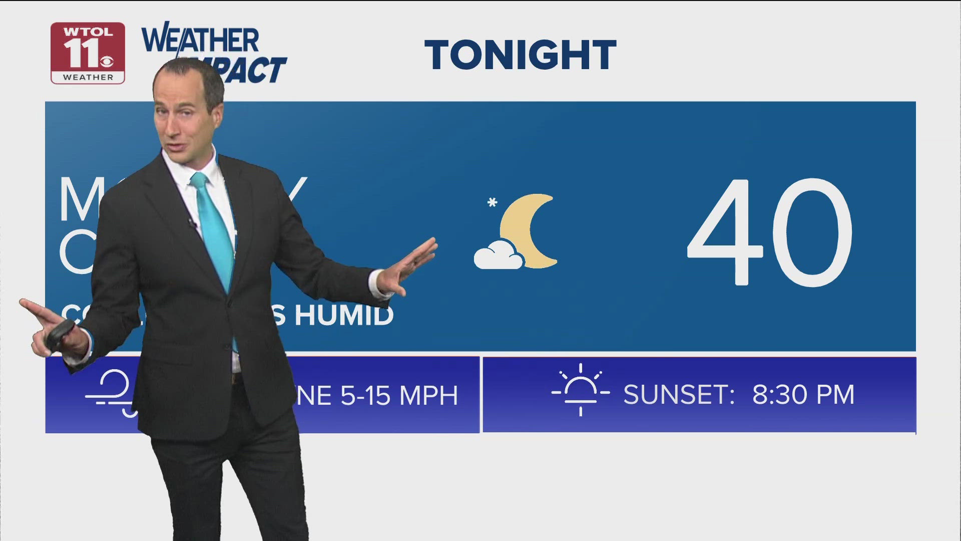 There remains just a very small risk of an isolated strong to severe storm Tuesday. The greatest impact from storms would be gusty winds and passing downpours.