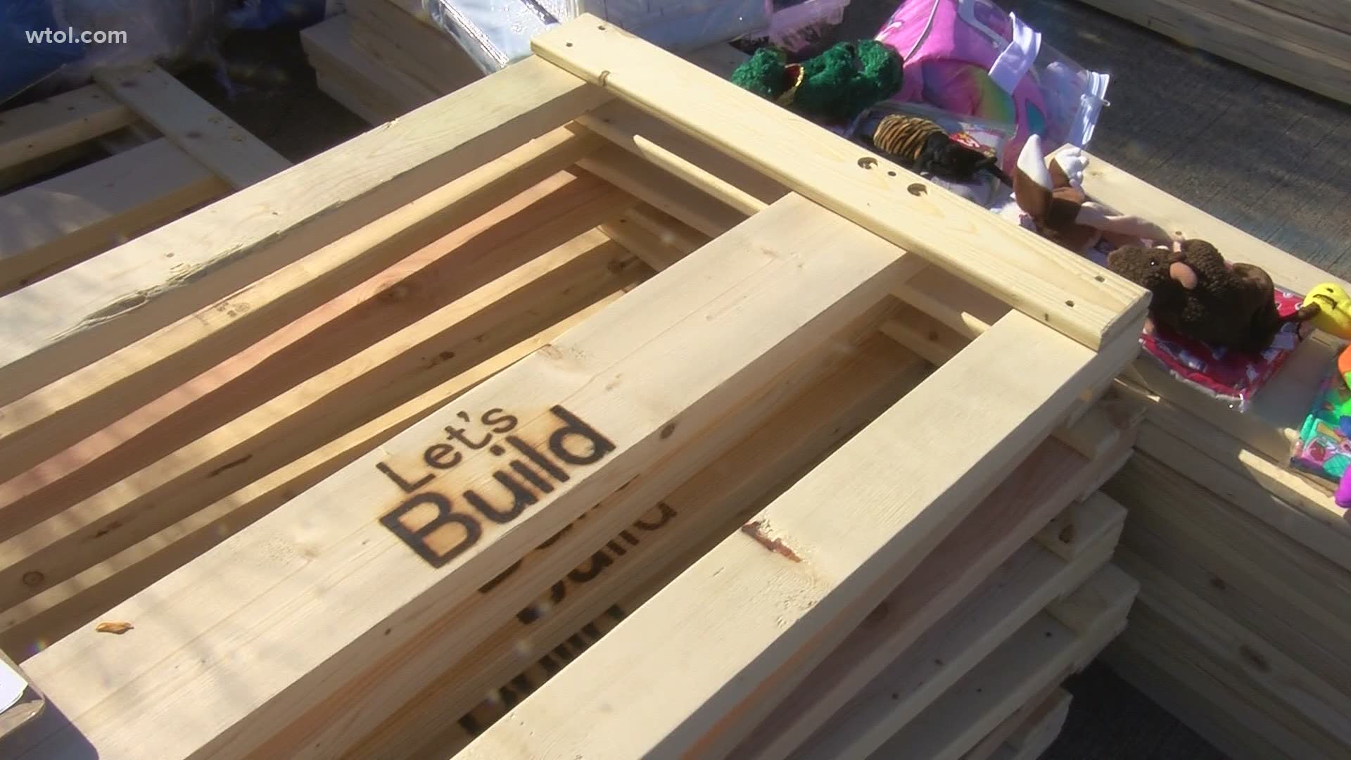 Let's build is a nonprofit organization that provides beds for children in need between the ages 3 to 17