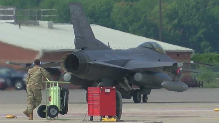 WATCH: A closer look at the 180th Fighter Wing's large-scale readiness exercises