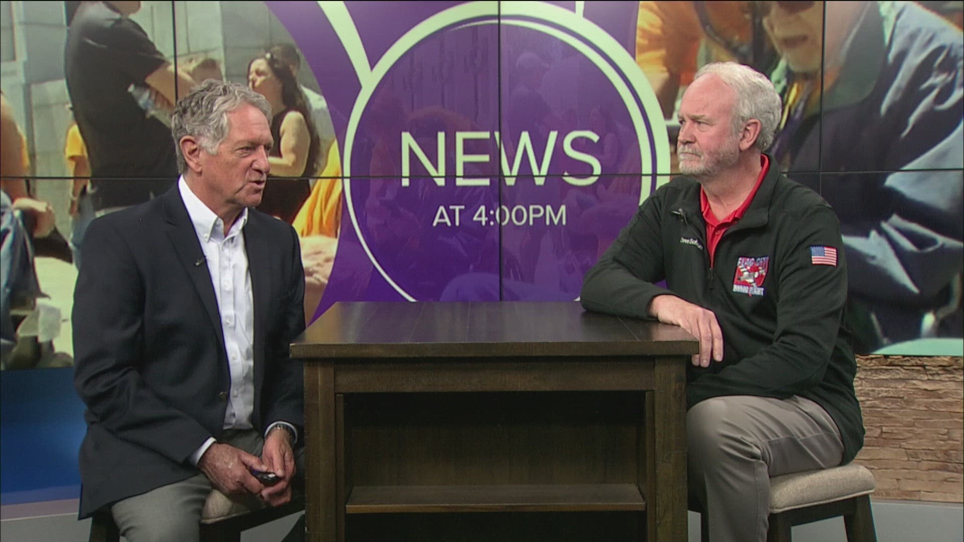 Steve Schult, from Flag City Honor Flight, talked with Dan Cummins about the group's upcoming 2024 trips with veterans to see Washington, D.C..