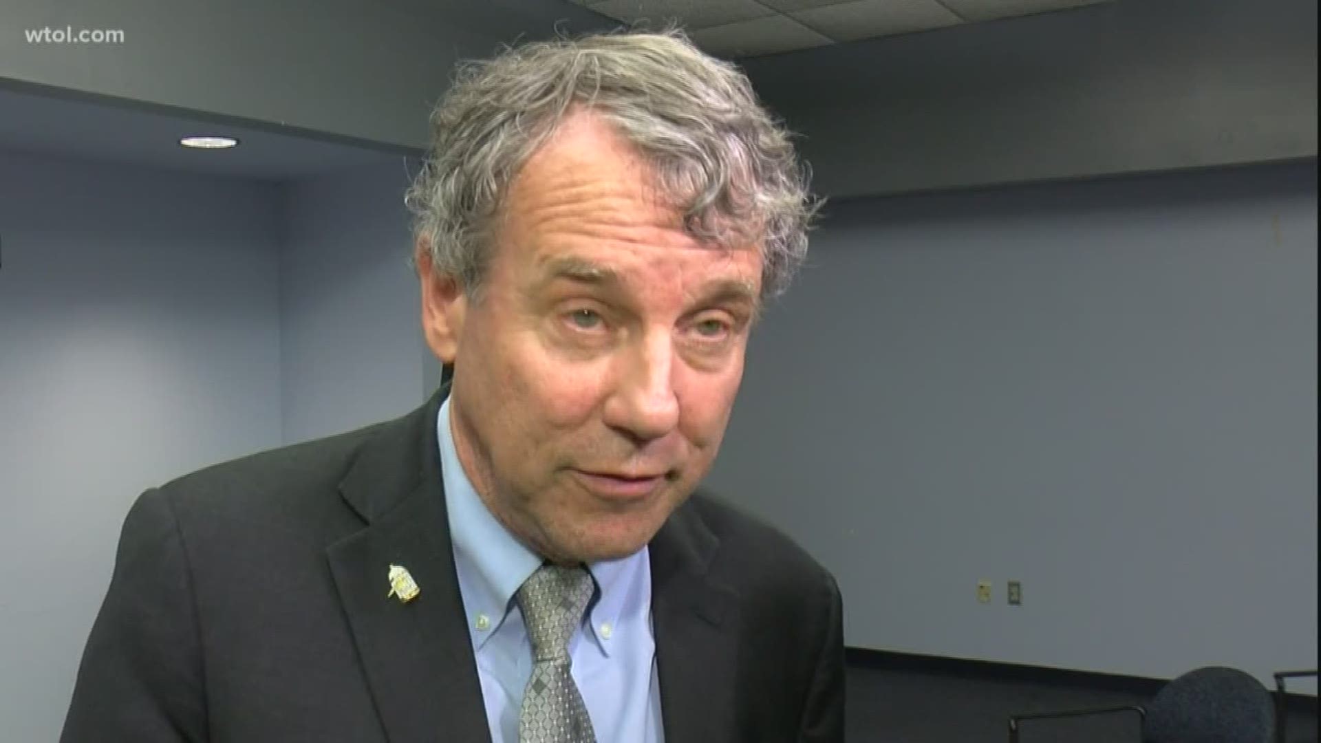 Sen. Sherrod Brown (D-OH) wants Congress to pass a law giving support and funding to people who are raising family members of those struggling with addiction.