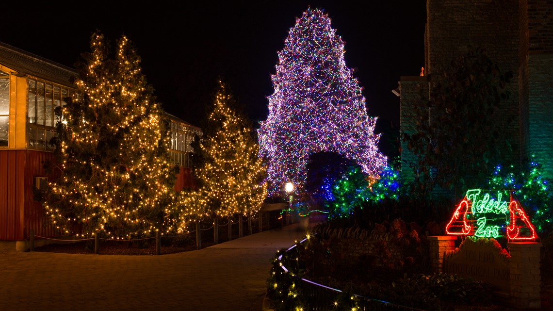 Watch Lights Before Christmas live from Toledo Zoo