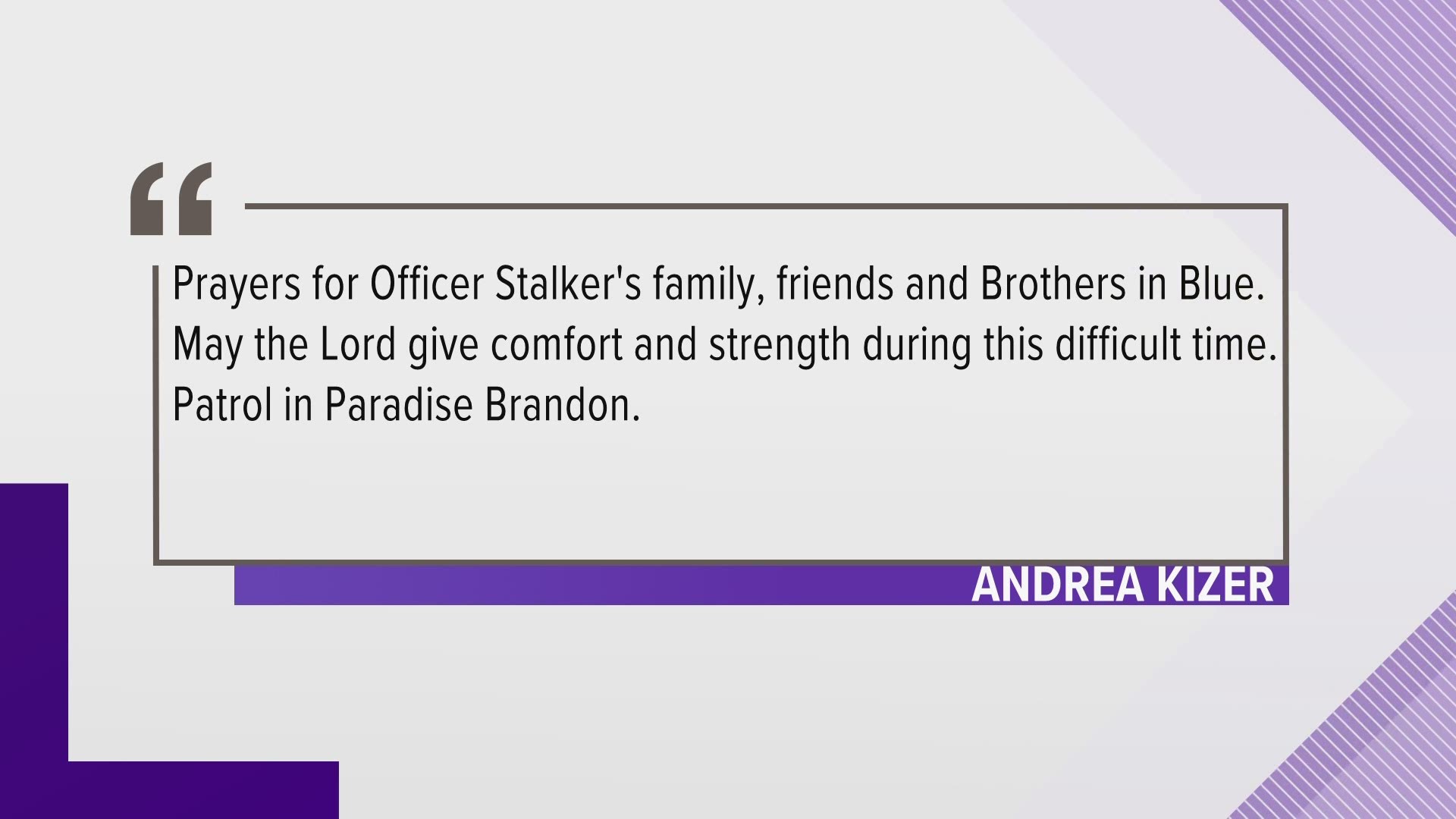 In less than a year, a second officer with the Toledo Police Department has been killed in the line of duty. Condolences poured in from our viewers after his death.