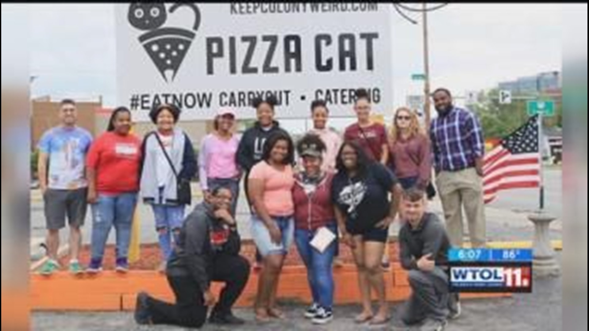 TPS students develop menu options for Pizza Cat