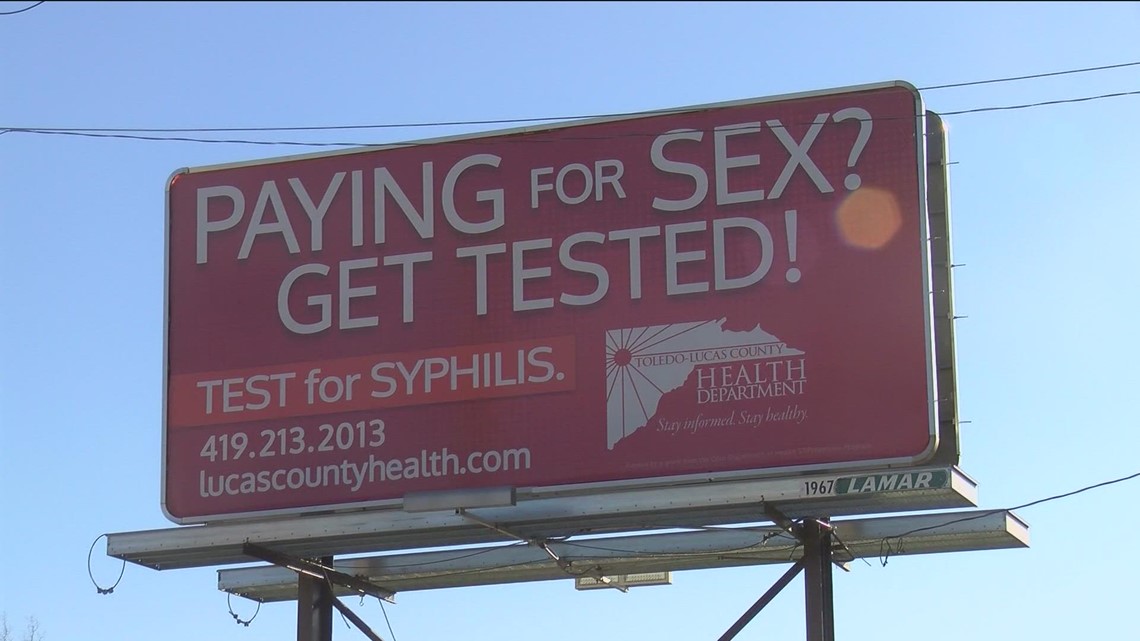 Health department uses billboards to warn of STI dangers when buying sex