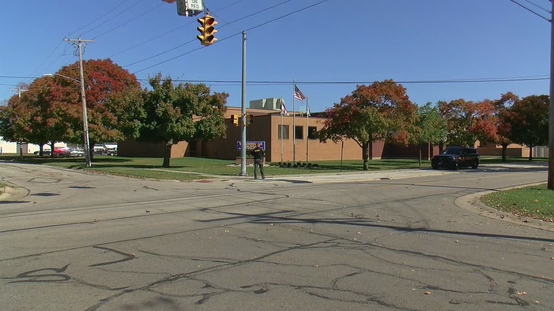 Students were expected to be released during the noon hour Wednesday.